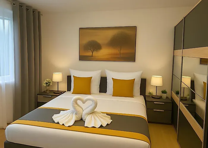 アパート Stadtlicht Mit Balkon